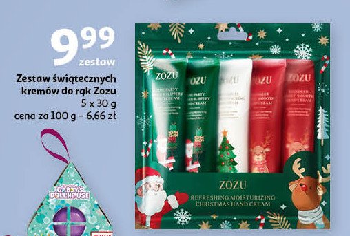 Zestaw w pudełku: 5x krem do rąk 30 g Zozu promocja w Auchan