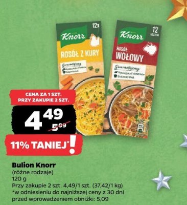 Bulion, różne rodzaje promocja w Netto