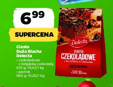 Piernik Delecta du偶a blacha promocja