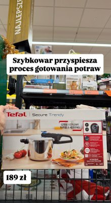 Szybkowar Tefal Secure Trendy 6L promocja w Biedronka
