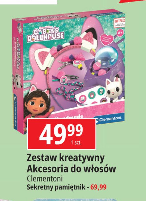 Sekretny pamiętnik koci domek gabi Clementoni promocja