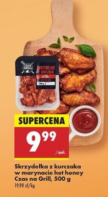 Skrzyde艂ka z kurczaka w marynacie hot honey Czas na grill promocja