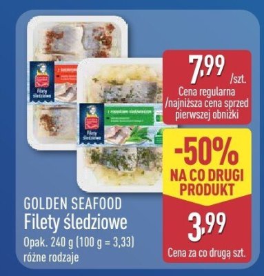 Filety śledziowe różne rodzaje promocja w Aldi