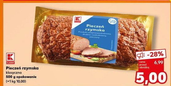 Pieczeń rzymska K-classic promocja