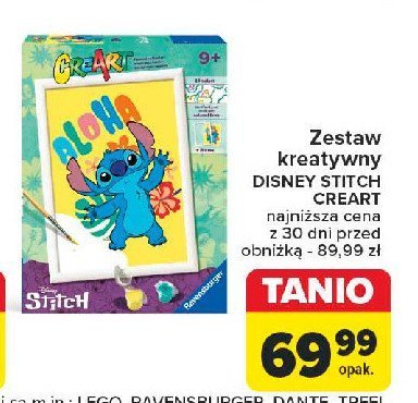 Zestaw kreatywny stitch Ravensburger promocja