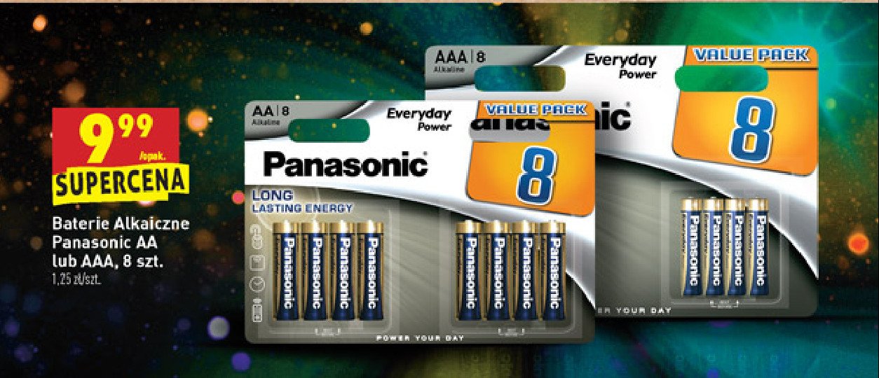 Baterie alkaiczne aa Panasonic promocja