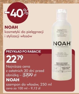 Szampon Noah promocja w Super-Pharm