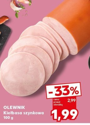Kiełbasa szynkowa promocja w Kaufland