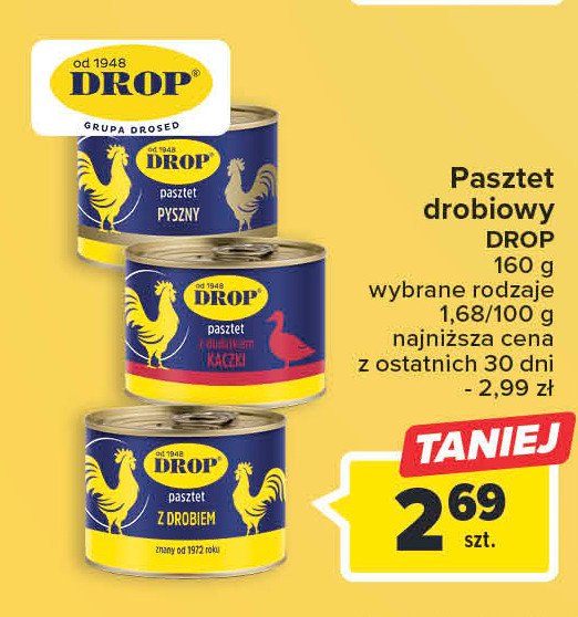 Pasztet Drop promocja w Dino