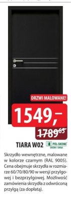 Drzwi wewnętrzne TIARA W02  promocja w Dobre Dla Domu