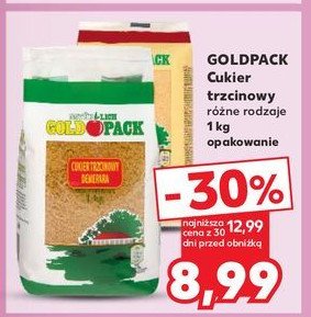 Cukier trzcinowy gruby Goldpack promocja
