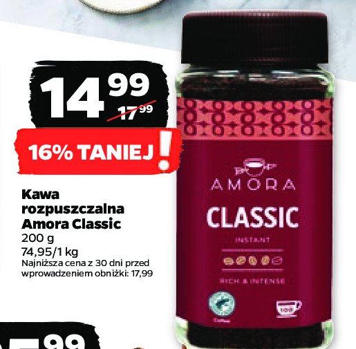 Kawa Amora classic promocja