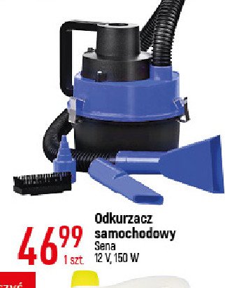 Odkurzacz samochodowy na mokro i sucho 120w Sena promocja