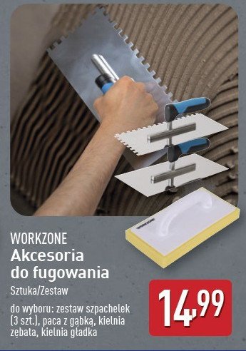 Kielnia gładka WORKZONE promocja w Aldi