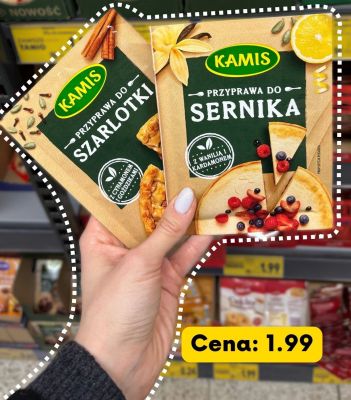 Przyprawa do sernika promocja w Kaufland