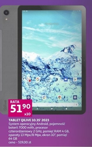 Tablet 10.35'' 2023 Qilive promocja