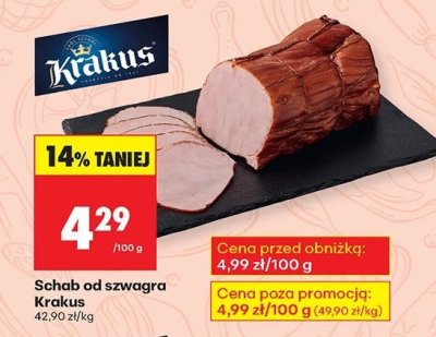 Schab od szwagra  promocja w Biedronka