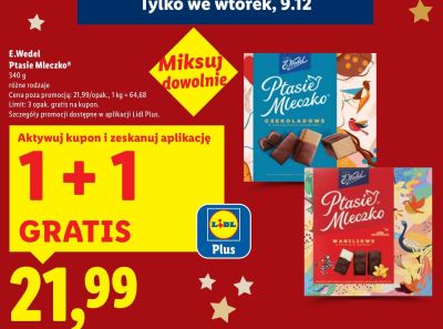 Ptasie Mleczko czekoladowe  promocja w Lidl