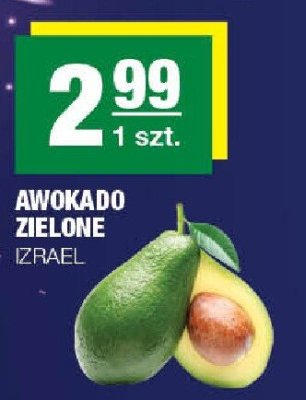 Awokado zielone Izrael promocja w SPAR