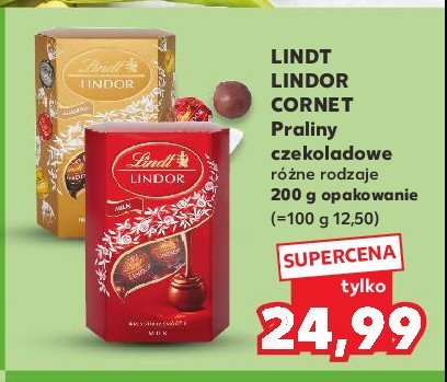 Bombonierka assorted Lindt lindor promocja