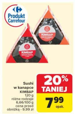 Kimbap Carrefour promocja