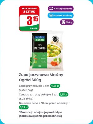 Zupa jarzynowa 600 g promocja w Dino