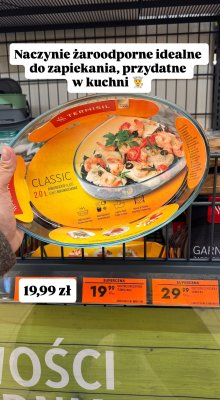 Naczynie żaroodporne Termisil Classic 2.0L promocja w Biedronka