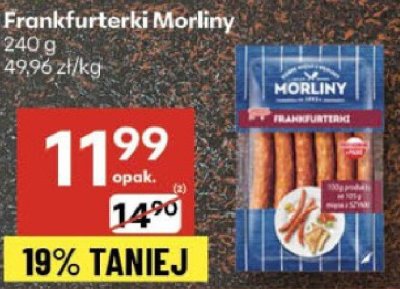 Frankfurterki Morliny promocja w Delikatesy Centrum