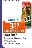 Piwo Żubr Premium promocja w Leclerc