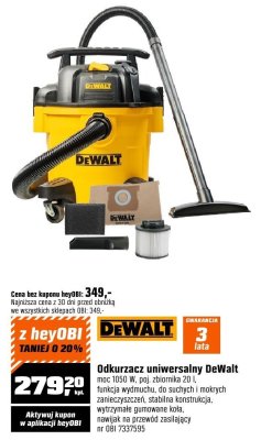 Odkurzacz uniwersalny  promocja w OBI