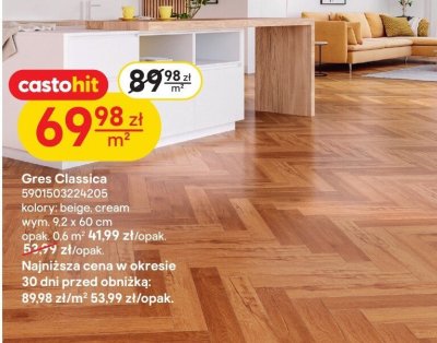 Gres Classica beige/cream promocja w Castorama