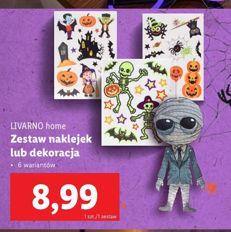 Zestaw naklejek LIVARNO HOME promocja