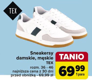 Sneakersy damskie Tex promocja