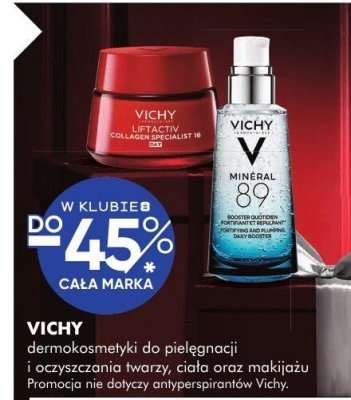 Dermokosmtyki do pielęgnacji i oczyszczania twarzy, ciała oraz makijażu VICHY promocja w Super-Pharm
