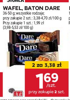 Baton ciemna czekolada Eti dare promocja