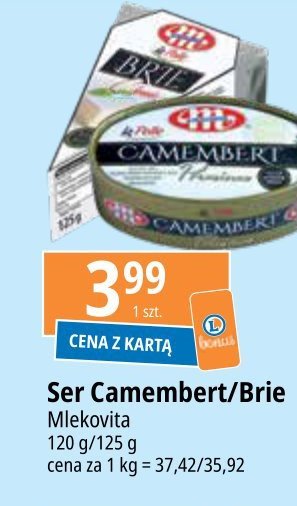 Ser camembert classic La polle promocja