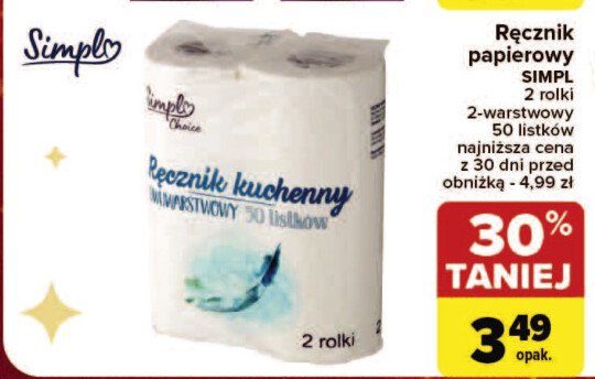 Recznik kuchenny Simpl promocja