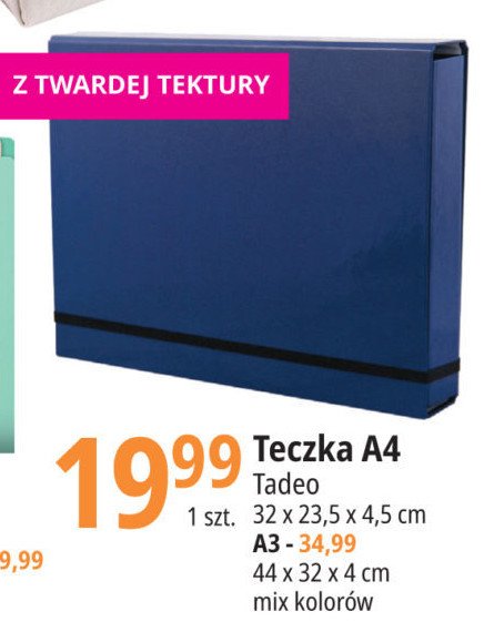 Teczka z r膮czk膮 a4 TADEO promocja