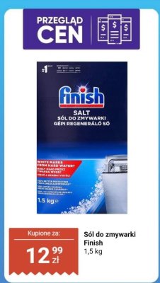 Sól do zmywarki Finish promocja w Dino