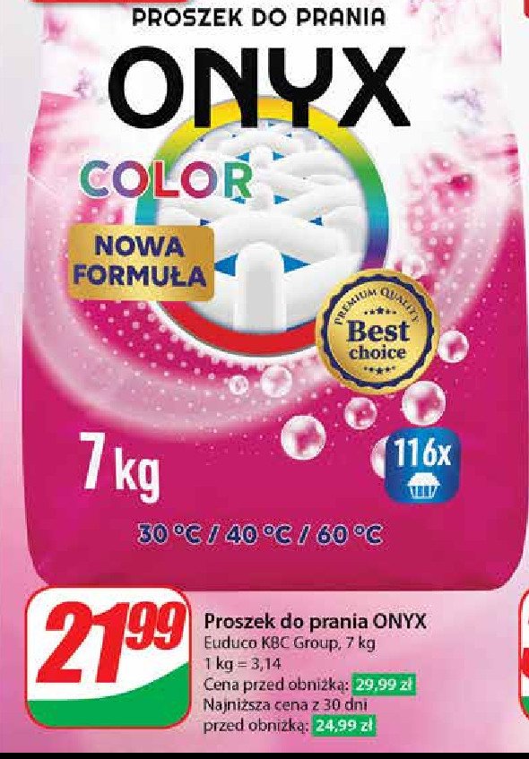 Proszek do prania color ONYX(PROSZKI) promocja