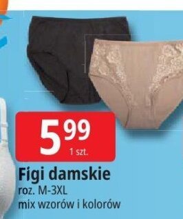 Figi damskie promocja w Leclerc