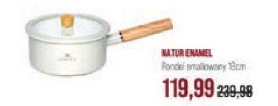 Rondel emaliowany Natur Enamel 16 cm promocja w Stokrotka