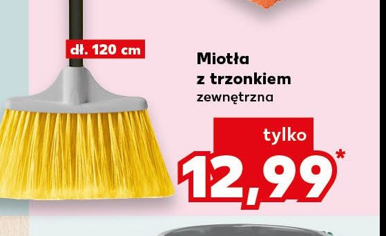 Miotła z trzonkiem promocja