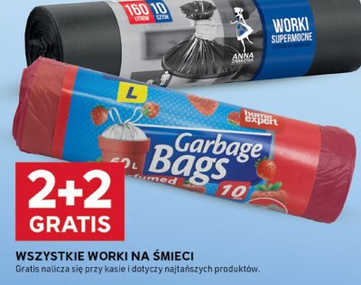 Worki na śmieci supermocne Anna Zaradna 160 l promocja w Stokrotka