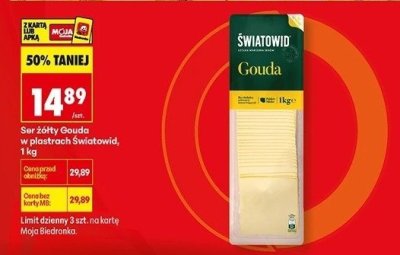 Ser promocja w Biedronka