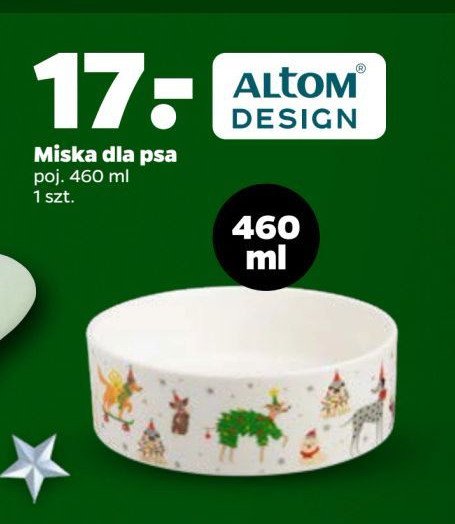 Miska dla psa 460 ml Altom design promocja