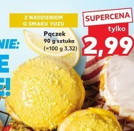 Pączek z nadzieniem yuzu promocja