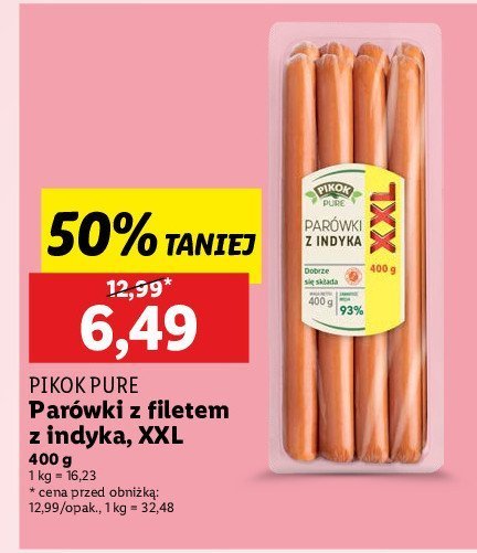 Par贸wki z indyka xxl Pikok pure promocja