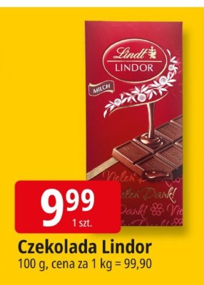 Czekolada Lindor Lindt promocja w Leclerc