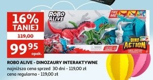 Roboalive combo t-rex i raptor Zuru robo alive promocja